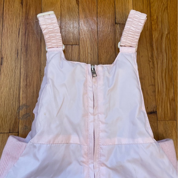 Iz Byer Girls Snow Bibs Size 6X Pink Winter Ski Wear - Picture 3 of 12